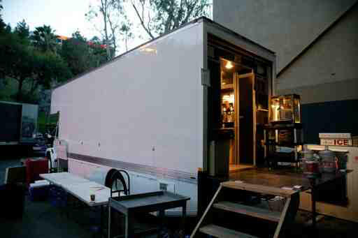 Solid Hollywood crafts service truck 5